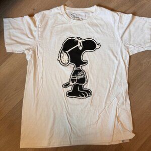 KAWS x Uniqlo x Peanuts - Joe Kaws Yawn Outline Tee Large